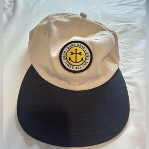 Dark Seas Two-Tone Anchor Logo Hat